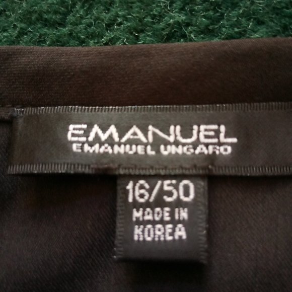 EMANUEL UNGARO Emanuel  Light Weight Skirt  Plus Size 16 / 50 - Picture 4 of 5